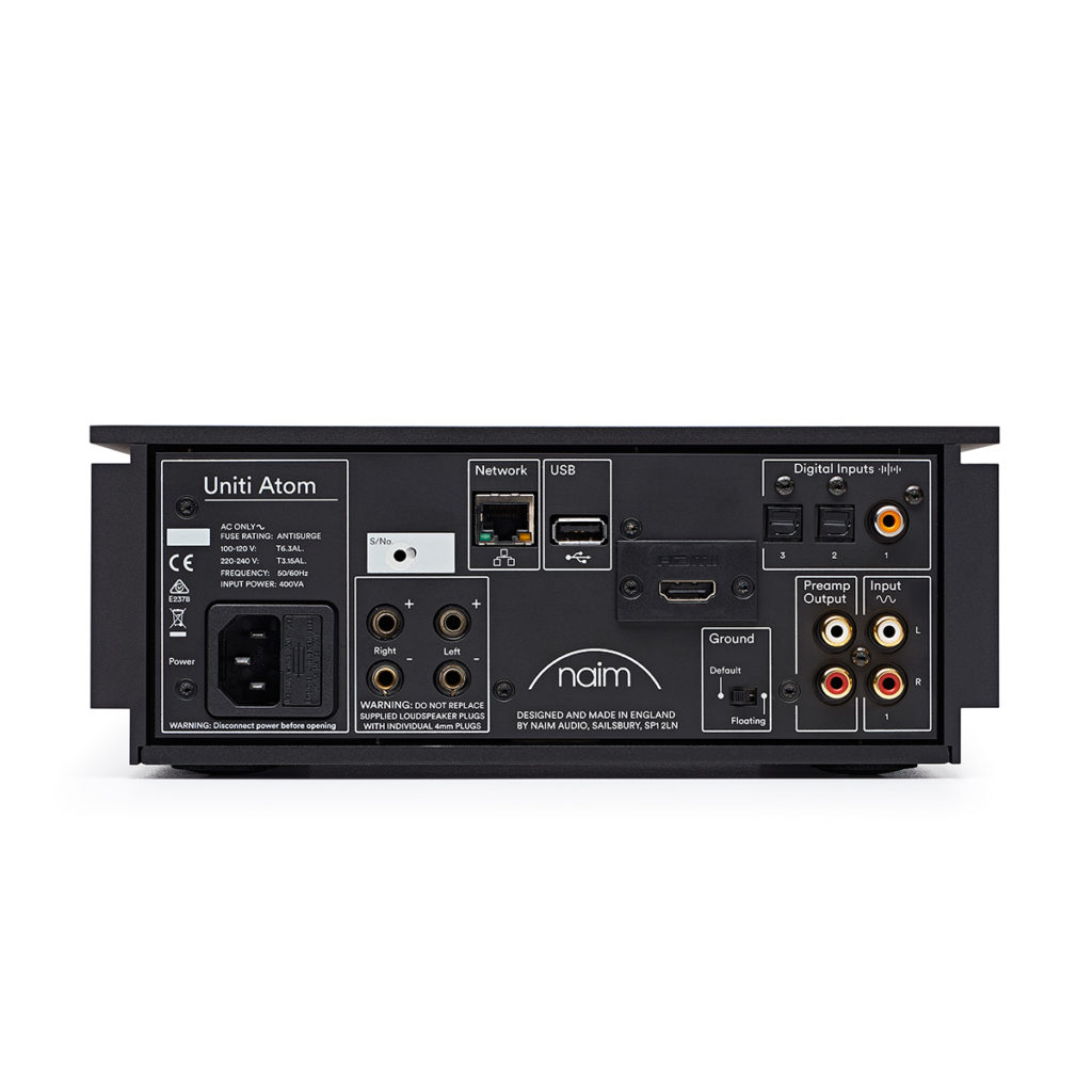 Naim Uniti Atom - Back